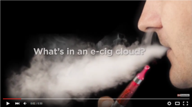 What's in an E-cigarette Cloud?