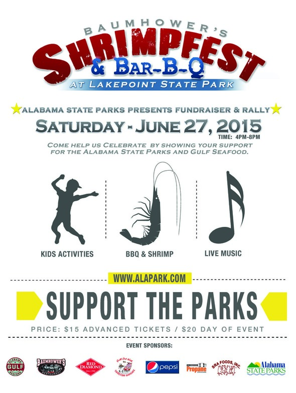 Lakepoint ShrimpFest Flyer