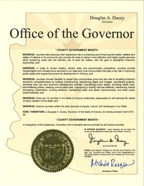 County Government Proclamation
