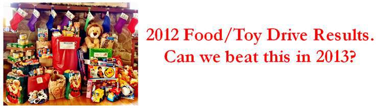 2013 Holiday Food/Toy Drive