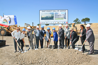 East County Court House Ground Breaking