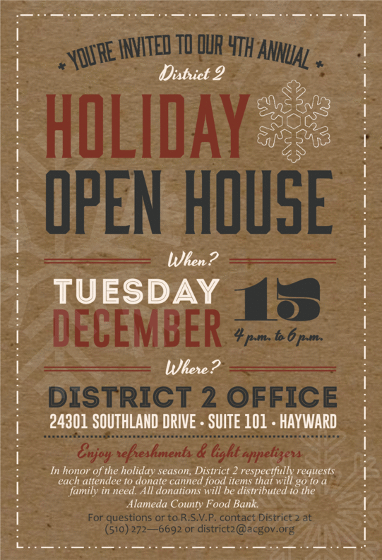 District 2 Holiday Open House