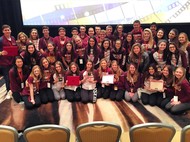 A group of students from Whitney High School.