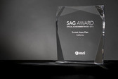 ESRI glass award