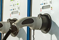 Electric charging station image. 