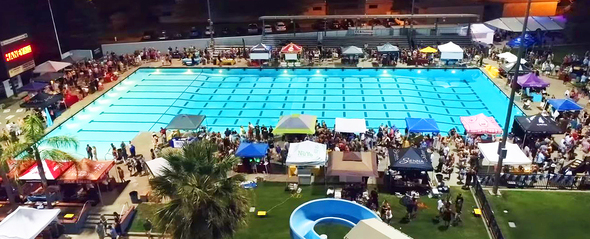 2017 Splash event at the Roseville Aquatic Center