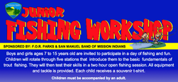 Jr. Fishing Workshop