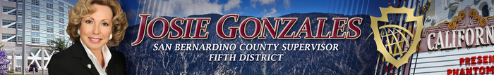 Josie Gonzales San Bernardino County Supervisor Fifth District