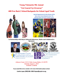 Backpack Giveaway