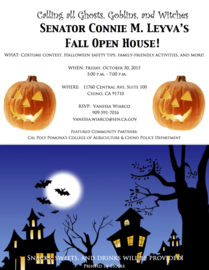 Sen. Leyva Open House