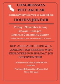 Holiday Job Fair