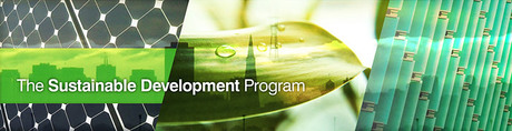 Sustainable Development Program Header