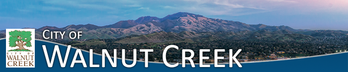 City of Walnut Creek banner graphic