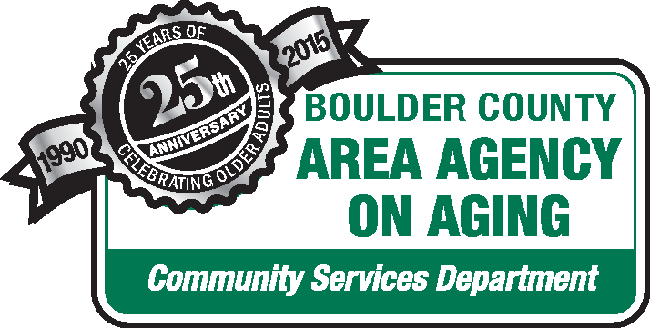 Area Agency on Aging 25th Logo