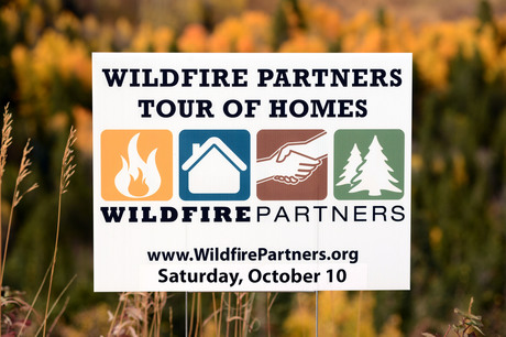 Wildfire Partners Tour of Homes yard sign