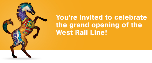 West Rail Grand Opening Header West Rail Grand Opening Header