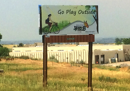 Go Play Outside billboard