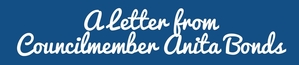 Letter from Councilmember Bonds