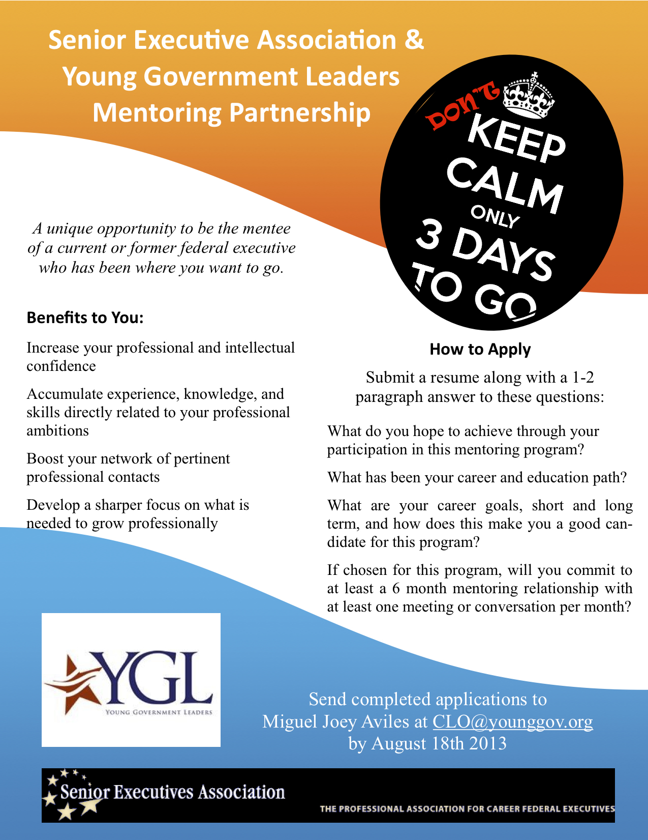 Mentoring flyer