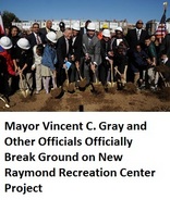 Raymond Recreation Center Groundbreaking
