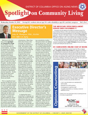November Spotlight on Community Living 2012