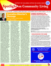 December Spotlight on Community Living