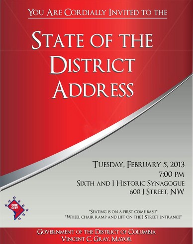 State of the District Address 2013