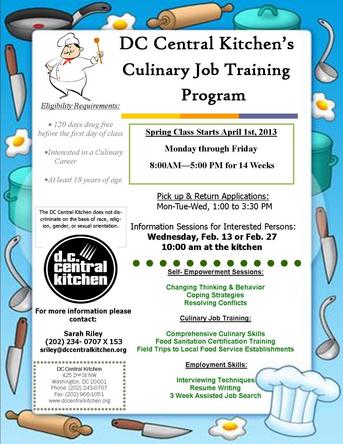 Culinary Job Training