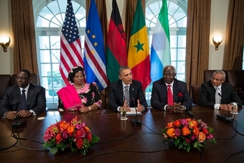 President Obama & African Leaders