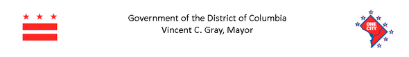 Government of the District of Columbia - Vincent C. Gray, Mayor