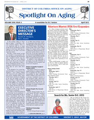 April Spotlight on Aging