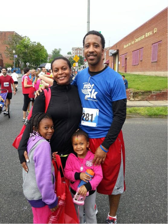 Councilmember McDuffie and family at the MBT 5K.