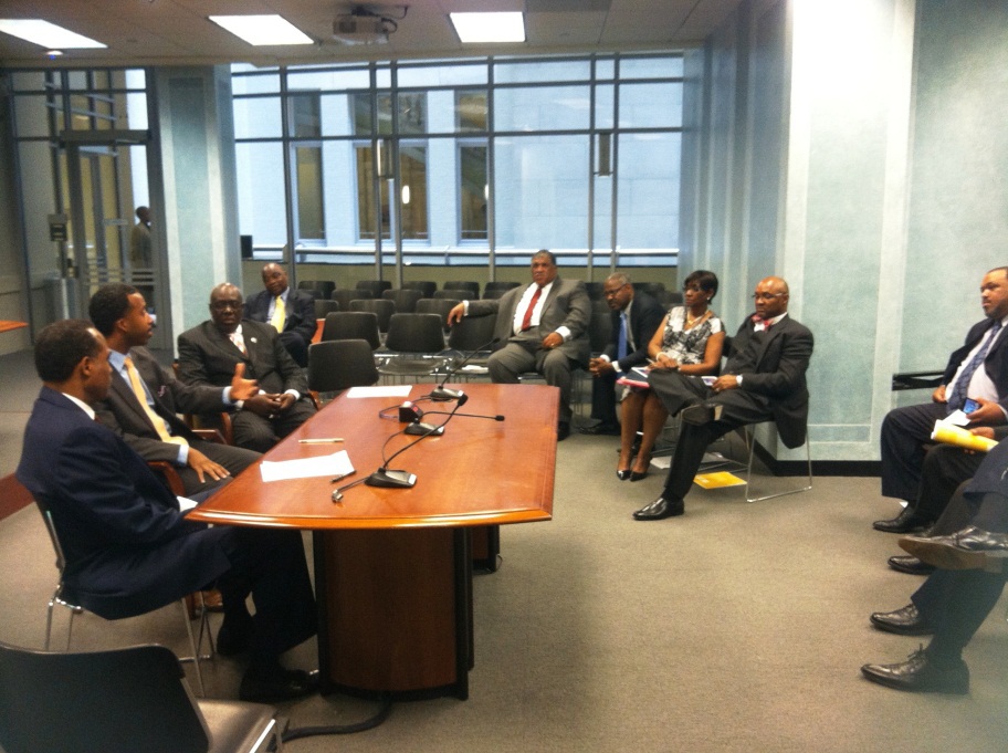 Councilmember McDuffie Mets with Faith-Based Leaders