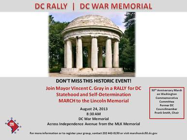 Rally on March on Washington