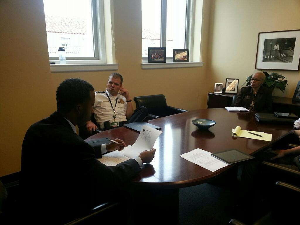 Meeting with MTPD