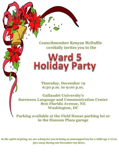 Ward 5 Holiday Party
