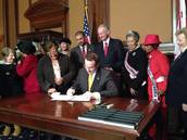 Mayor Gray Signs Senior Real Property Tax Bill