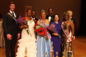 Ms. Senior D.C. Pageant Contestants with Mr. District of Columbia
