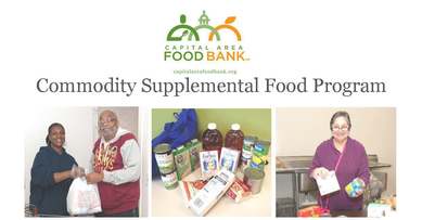 Commodity Supplemental Food Program Distributes food to seniors