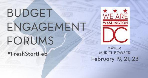 Budget Engagement Forums Invitation