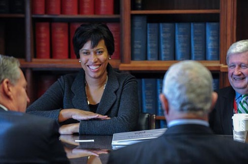 Muriel Bowser meets with Congressional leaders