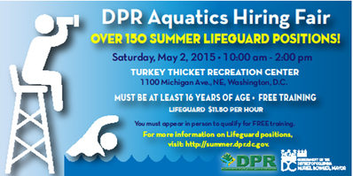 DPR Aquatics Hiring Fair