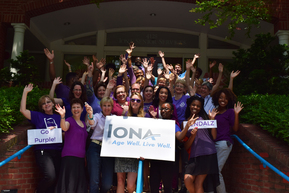 Photo for Go Purple for Alzheimer's at Iona  