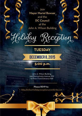 holiday party invite
