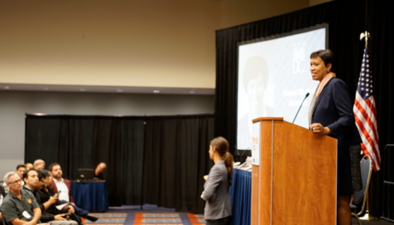 Entree DC Mayor Bowser