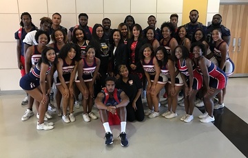 Howard University students with members of OAG