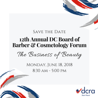 DC Board of Barber & Cosmetology 12th Annual Forum
