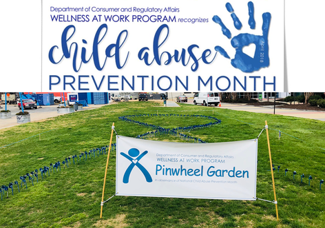 April is Child Abuse Prevention Month Graphic