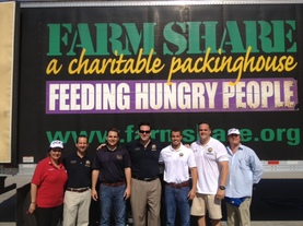 Left to right: Maria Gandul (DCF), Representatives. Michael Bileca, Carlos Trujillo, Jose Felix Diaz, Erik Fresen, and Frank Artiles, and Tony Wagner