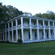 Wesley House after the column and veranda improvements.